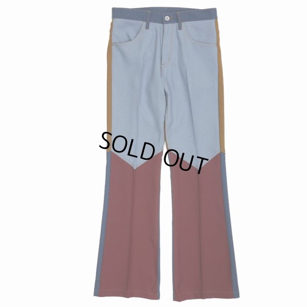 画像1: DAIRIKU/"Crazy" Flare Pressed Pants（Crazy） 【40%OFF】［"クレイジー"フレアスタプレパンツ-23春夏］