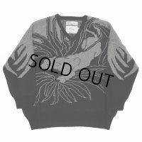 DAIRIKU/"Leopard" Pullover Knit（Black） 【30%OFF】［レオパードプルオーバーニット-23春夏］