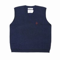 DAIRIKU/Oversized Lame Knit Vest（Navy） 【40%OFF】［オーバーサイズラメニットベスト-23春夏］
