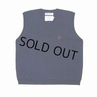 DAIRIKU/Oversized Lame Knit Vest（Navy） 【50%OFF】［オーバーサイズラメニットベスト-23春夏］