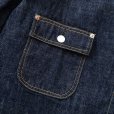 画像4: CALEE/Vintage type denim coverall（Ow Indigo Blue）［デニムカバーオール-23春夏］