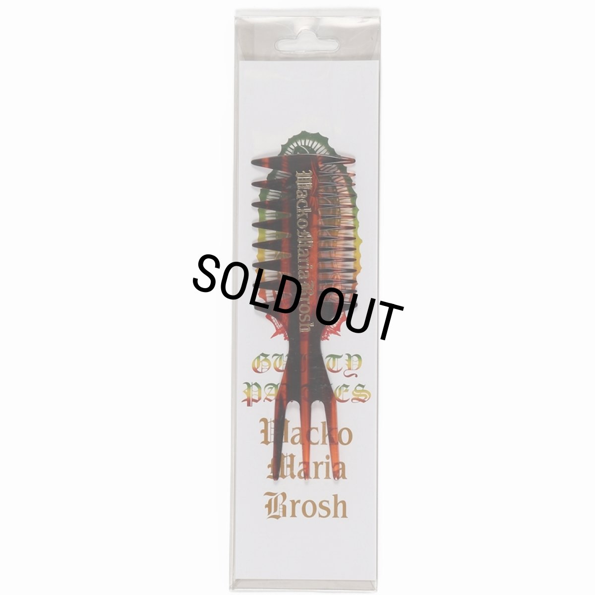 画像2: WACKO MARIA/BROSH / COMB（BLACK）［コーム-24秋冬］ (2)