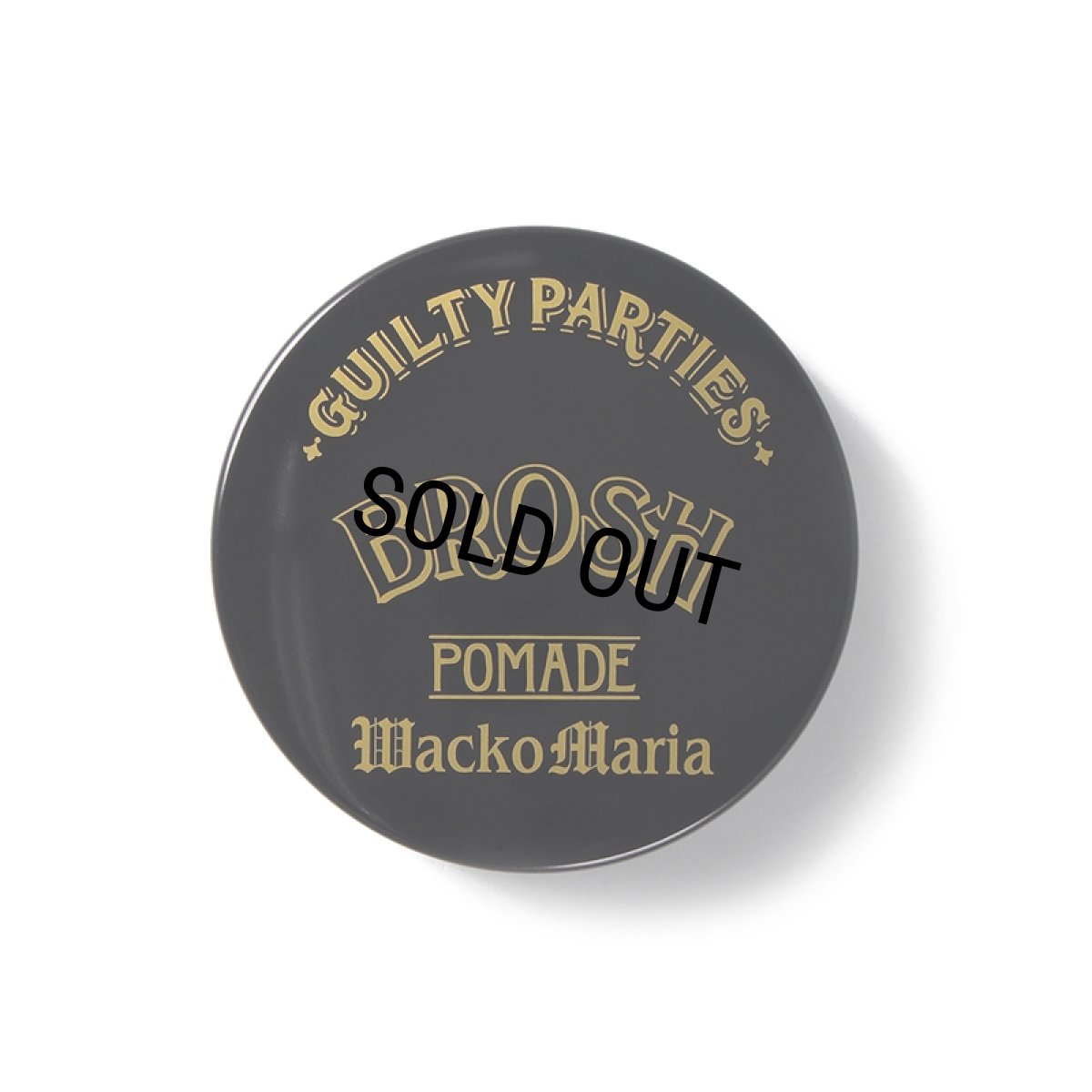 画像1: WACKO MARIA/BROSH / POMADE（BLACK）［ポマード-24秋冬］ (1)
