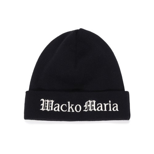 他の写真1: WACKO MARIA/KNIT WATCH CAP（BLACK）［ニットキャップ-23春夏］