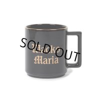 WACKO MARIA/MUG（BLACK）［マグカップ-23春夏］