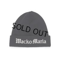 WACKO MARIA/KNIT WATCH CAP（BLACK）［ニットキャップ-23春夏］