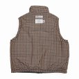 画像6: DAIRIKU/Reversible Check Nylon Vest（Black） 【40%OFF】［リバーシブルチェックナイロンベスト-23春夏］