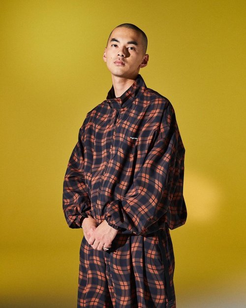 他の写真3: TIGHTBOOTH/WAVEY PLAID JACKET（Orange）［スウィングトップ-23春夏］