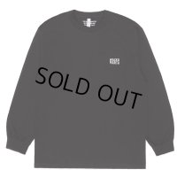 WACKO MARIA/LONG SLEEVE T-SHIRT（BLACK）［刺繍長袖T-23春夏］