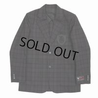 DAIRIKU/School Check Tailored Jacket（Red&Brown） 【40%OFF】［スクールチェックテーラードJKT-23春夏］