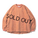 TIGHTBOOTH/POPPY SUEDE L/S TOP（Orange） 【30%OFF】［ロングスリーブカットソー-23春夏］