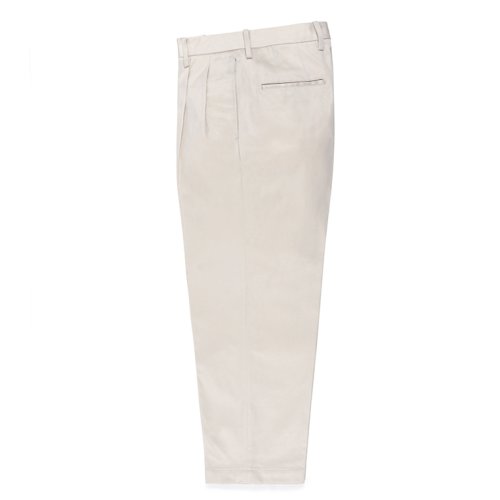 他の写真1: WACKO MARIA/DOUBLE PLEATED CHINO TROUSERS（WHITE）［ツータックチノトラウザース-23春夏］