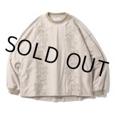 TIGHTBOOTH/POPPY SUEDE L/S TOP（Beige） 【30%OFF】［ロングスリーブカットソー-23春夏］