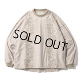 TIGHTBOOTH/POPPY SUEDE L/S TOP（Beige） 【30%OFF】［ロングスリーブカットソー-23春夏］