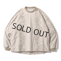 TIGHTBOOTH/POPPY SUEDE L/S TOP（Beige） 【30%OFF】［ロングスリーブカットソー-23春夏］