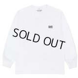 WACKO MARIA/LONG SLEEVE T-SHIRT（WHITE）［刺繍長袖T-23春夏］