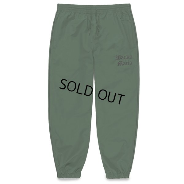 画像1: WACKO MARIA/TRACK PANTS（GREEN）［トラックパンツ-23春夏］