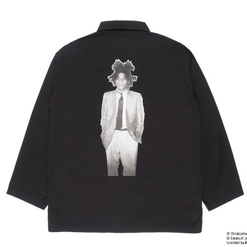 他の写真2: WACKO MARIA/JEAN-MICHEL BASQUIAT / ARMY SHIRT（BLACK）［アーミーシャツ-23春夏］