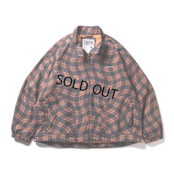 画像2: TIGHTBOOTH/WAVEY PLAID JACKET（Orange）［スウィングトップ-23春夏］