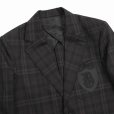 画像4: DAIRIKU/School Check Tailored Jacket（Red&Brown） 【40%OFF】［スクールチェックテーラードJKT-23春夏］