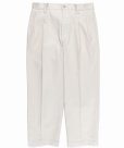 画像2: WACKO MARIA/DOUBLE PLEATED CHINO TROUSERS（WHITE）［ツータックチノトラウザース-23春夏］ (2)