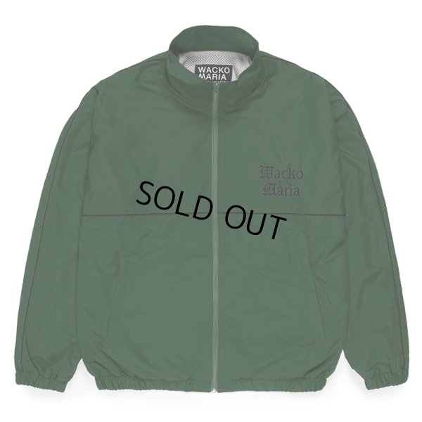 画像1: WACKO MARIA/TRACK JACKET（GREEN）［トラックJKT-23春夏］