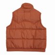 画像2: 【50%OFF】DAIRIKU/Reversible Check Nylon Vest（Brown）［リバーシブルチェックナイロンベスト-23春夏］ (2)