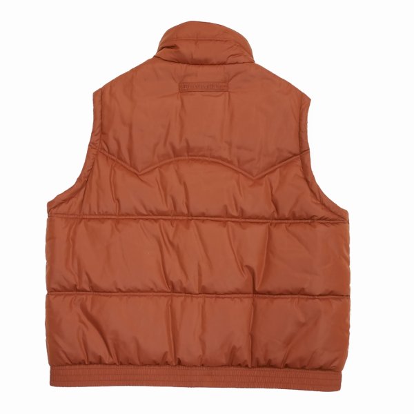 画像2: DAIRIKU/Reversible Check Nylon Vest（Brown） 【40%OFF】［リバーシブルチェックナイロンベスト-23春夏］