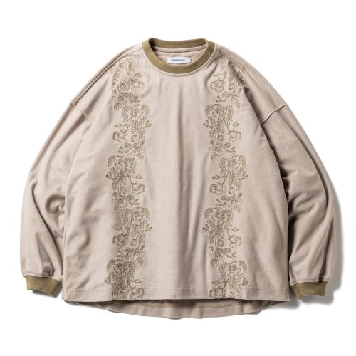 他の写真1: TIGHTBOOTH/POPPY SUEDE L/S TOP（Beige） 【30%OFF】［ロングスリーブカットソー-23春夏］