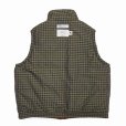 画像6: DAIRIKU/Reversible Check Nylon Vest（Brown） 【40%OFF】［リバーシブルチェックナイロンベスト-23春夏］