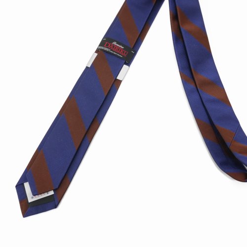 他の写真2: DAIRIKU/"Benjamin" Silk Tie with Money Clip（Navy&Burgundy） 【40%OFF】［シルクタイwithマネークリップ-23春夏］