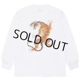 WACKO MARIA/TIM LEHI / LONG SLEEVE T-SHIRT（WHITE）［プリント長袖T-23春夏］