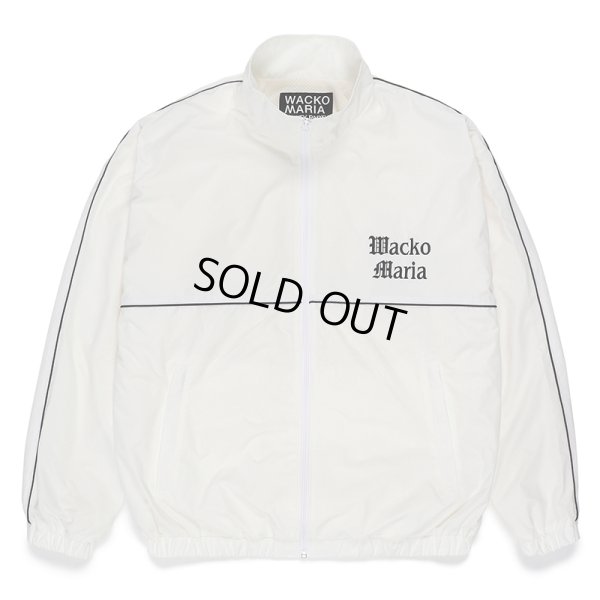 画像1: WACKO MARIA/TRACK JACKET（WHITE）［トラックJKT-23春夏］