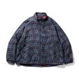 画像1: TIGHTBOOTH/WAVEY PLAID JACKET（Navy）［スウィングトップ-23春夏］ (1)