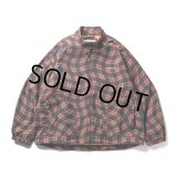 TIGHTBOOTH/WAVEY PLAID JACKET（Orange）［スウィングトップ-23春夏］