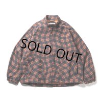 TIGHTBOOTH/WAVEY PLAID JACKET（Orange）［スウィングトップ-23春夏］