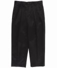 画像2: WACKO MARIA/DOUBLE PLEATED CHINO TROUSERS（BLACK）［ツータックチノトラウザース-23春夏］ (2)