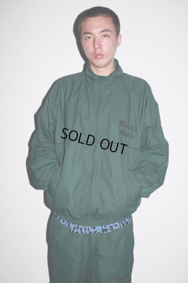 画像4: WACKO MARIA/TRACK JACKET（GREEN）［トラックJKT-23春夏］