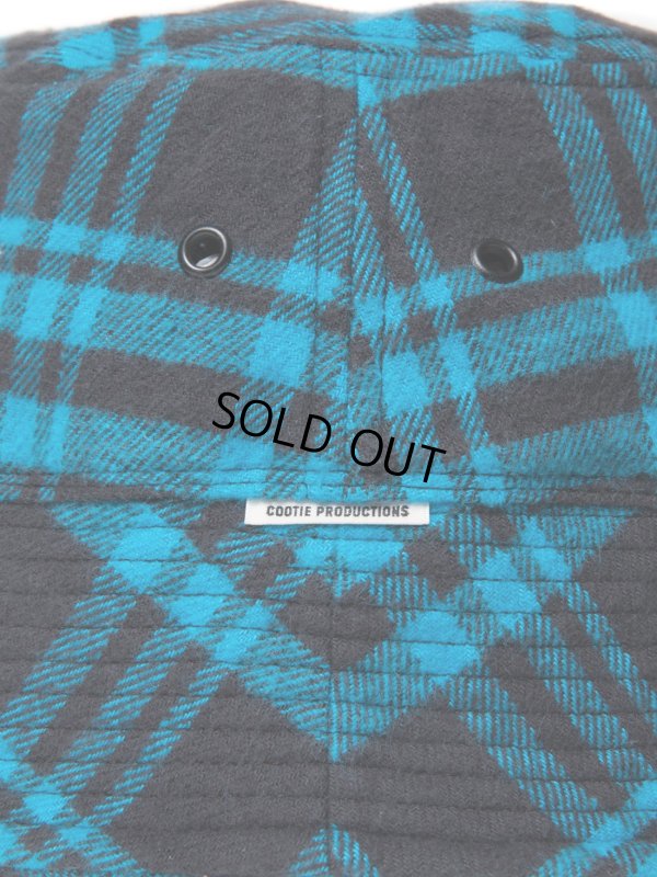 画像3: COOTIE PRODUCTIONS/Nel Check Bucket Hat（Black/Blue）［ネルチェックバケットハット-23春夏］