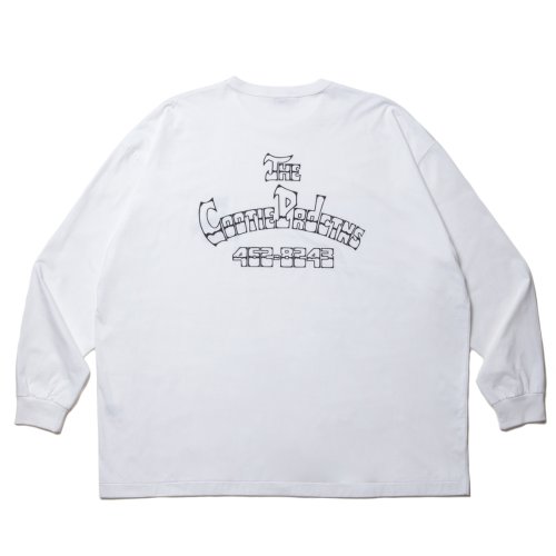 他の写真2: COOTIE PRODUCTIONS/Print Oversized L/S Tee（LOWRIDER）（White）［オーバーサイズ長袖T-23春夏］