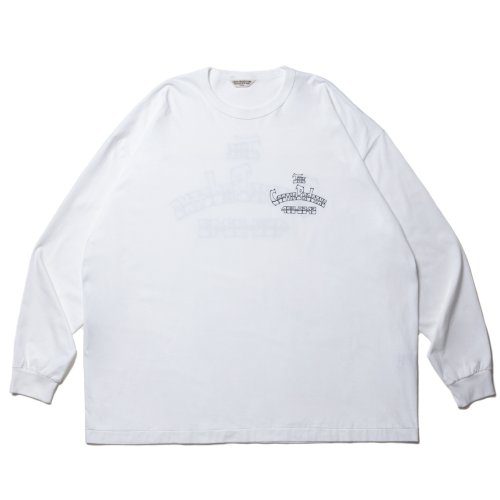 他の写真1: COOTIE PRODUCTIONS/Print Oversized L/S Tee（LOWRIDER）（White）［オーバーサイズ長袖T-23春夏］