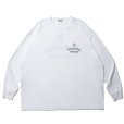 画像1: COOTIE PRODUCTIONS/Print Oversized L/S Tee（LOWRIDER）（White）［オーバーサイズ長袖T-23春夏］ (1)