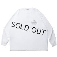 COOTIE PRODUCTIONS/Print Oversized L/S Tee（LOWRIDER）（White）［オーバーサイズ長袖T-23春夏］