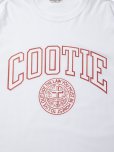 画像2: COOTIE PRODUCTIONS/Print Oversized L/S Tee（COLLEGE）（White）［オーバーサイズ長袖T-23春夏］ (2)