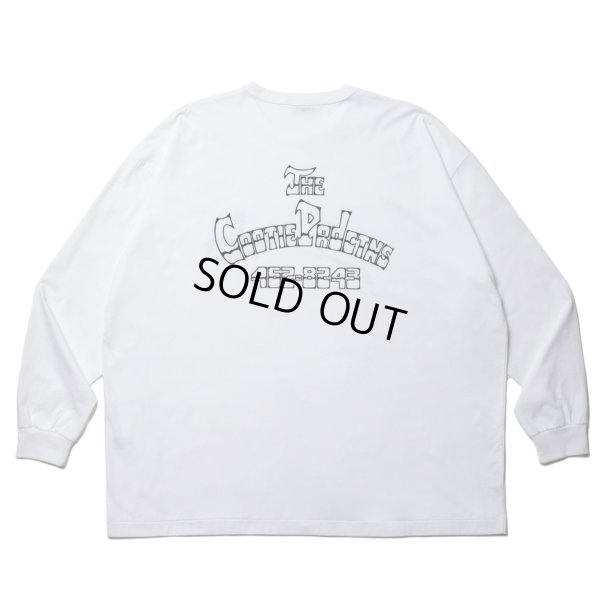 画像2: COOTIE PRODUCTIONS/Print Oversized L/S Tee（LOWRIDER）（White）［オーバーサイズ長袖T-23春夏］