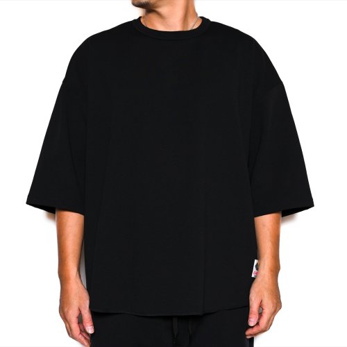 他の写真3: CALEE/Multi way high gauge weave drop shoulder cutsew（Black）［ハイゲージドロップショルダーカットソー-23春夏］