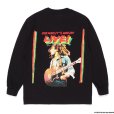 画像1: WACKO MARIA/BOB MARLEY / LONG SLEEVE T-SHIRT（BLACK）［プリント長袖T-23春夏］ (1)