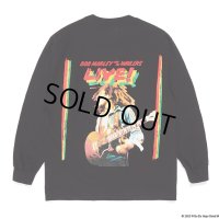WACKO MARIA/BOB MARLEY / LONG SLEEVE T-SHIRT（BLACK）［プリント長袖T-23春夏］