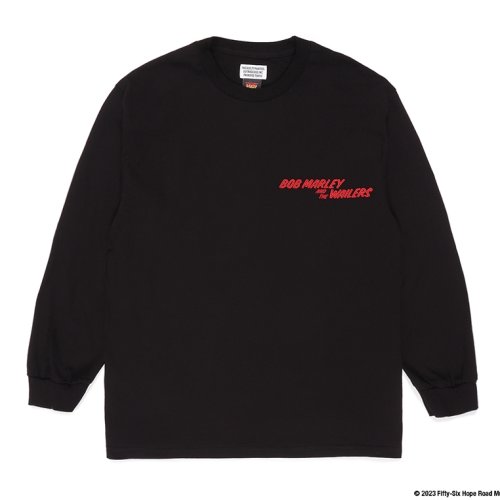 他の写真1: WACKO MARIA/BOB MARLEY / LONG SLEEVE T-SHIRT（BLACK）［プリント長袖T-23春夏］