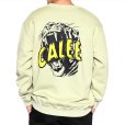 画像4: CALEE/CALEE Old tiger crew neck sweat（White）［クルーネックスウェット-23春夏］ (4)